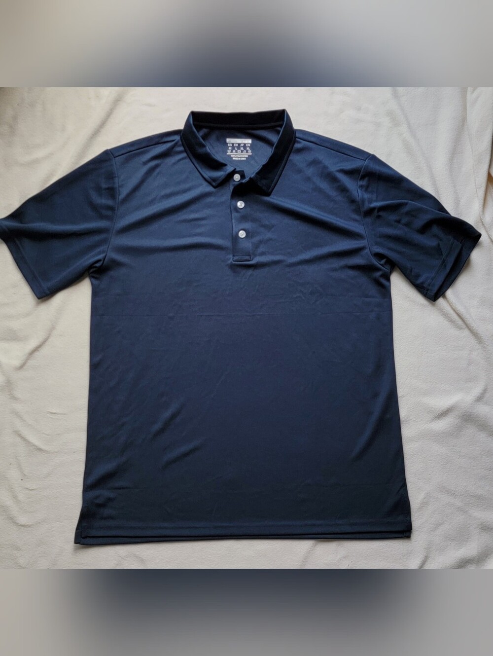 Men's Navy Performance Polo Shirt